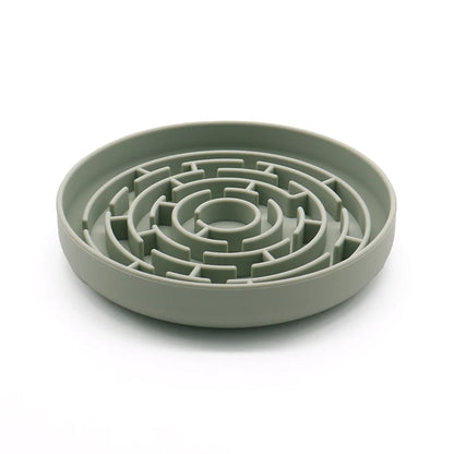 Pet Maze Slow Feeder Bowl for Dogs/Cats - Anti-Choke Puzzle Food Bowl with Interactive Design, Slow Eating Pet Supplies