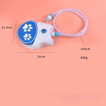 New Pet Outdoor Foot Press Automatic Water Dispenser, Summer Outdoor Water Feeder, Water Treading Device