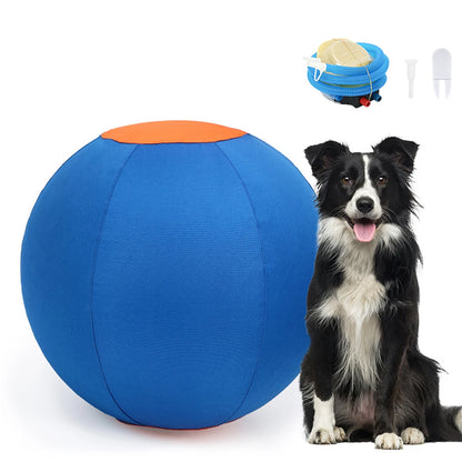 Outdoor Dog Toy Inflatable Big Ball Interactive Games Balls Pet Golden Relieve Fretful Boredom Country Dog Corgi Training Ball
