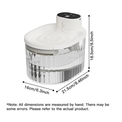 Cat Water Fountain Auto Recirculate Filter Large Capacity Filtring Cat Water Drinker Mute Cats Water Dispenser