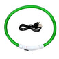 Led Usb Dog Collar Pet Dog Night Luminous Charge Collar Led Night Safety Flashing Glow Dog Loss Prevention Collar Pet Accessorie