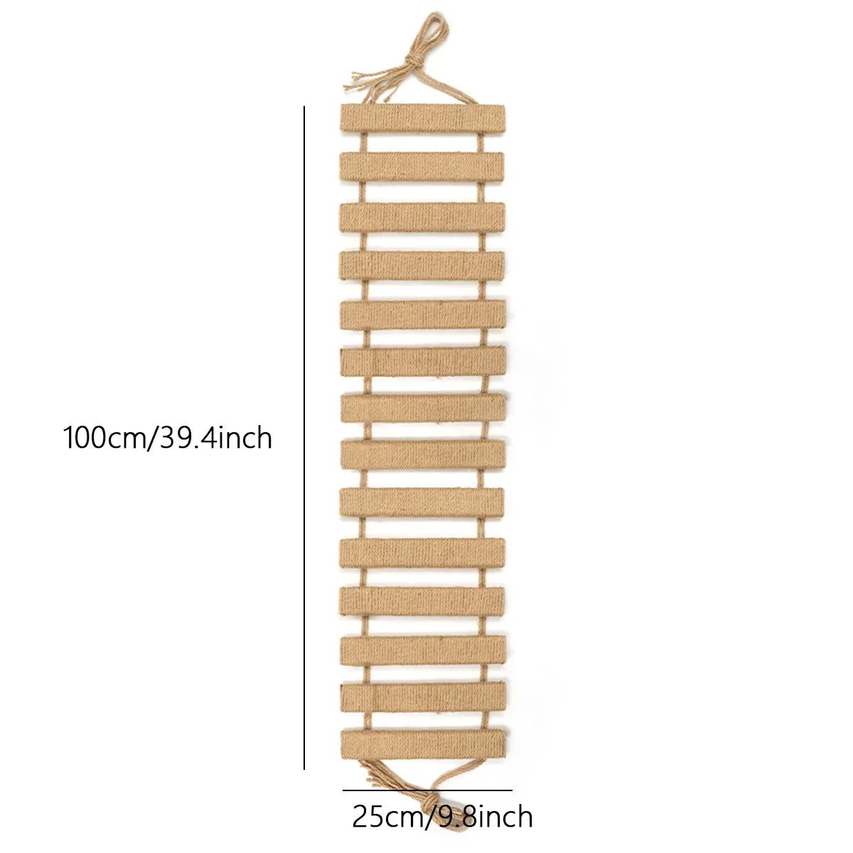 Wall Mounted Cat Scratching Hammock House Activity Tree Tower Sisal Scratcher Posts Rope Ladder Pet Furniture Indoor Cat Walkway