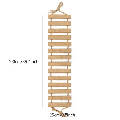 Wall Mounted Cat Scratching Hammock House Activity Tree Tower Sisal Scratcher Posts Rope Ladder Pet Furniture Indoor Cat Walkway