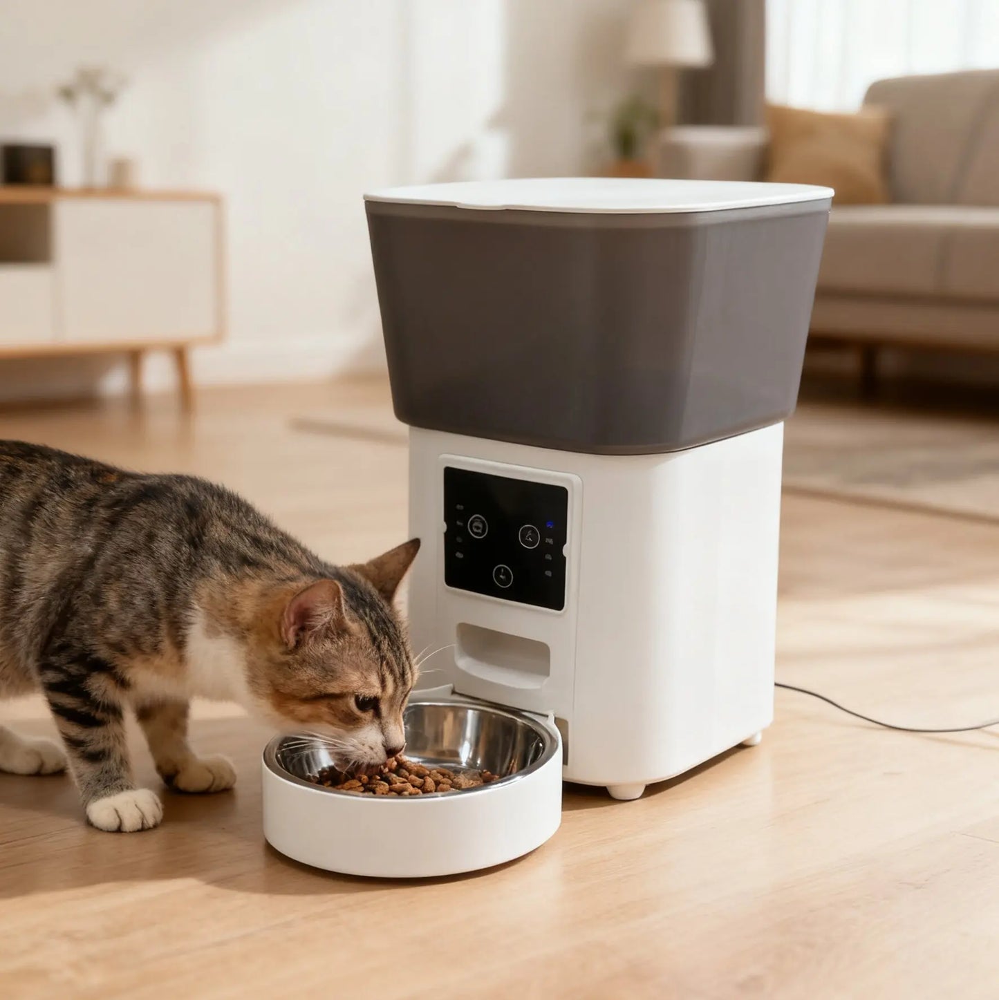Smart Pet Feeder Automatic Cat Feeder Dog Slow Food Machine With Timed Quantitative Automatic Cat Food Dispenser Cat Dog Bowl