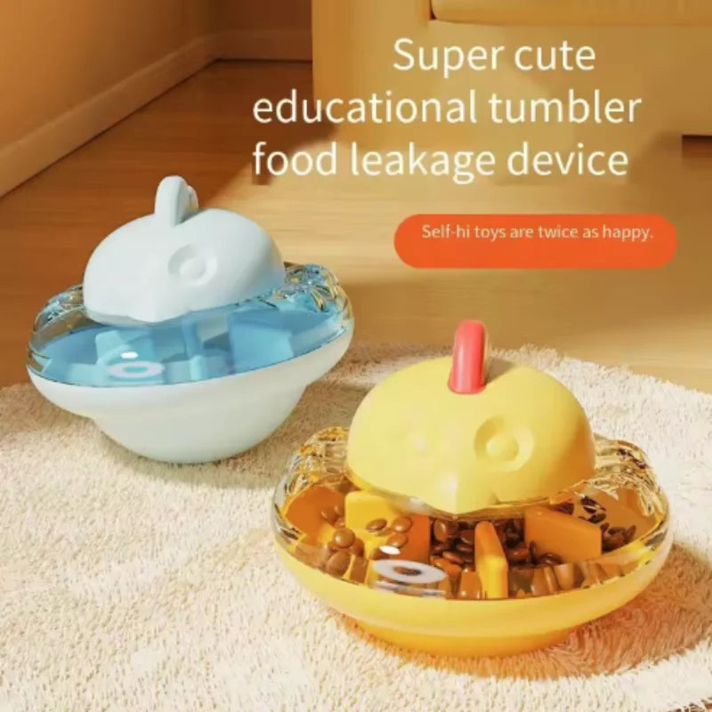 Chicken Design Pet Toy Tumbler Multifunctional Slow Feeder Chew Interactive IQ Train Anti Boredom for Dogs And Cats
