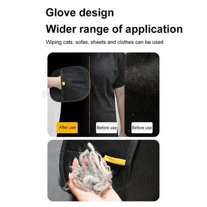 Pet Grooming Equipment Gloves Deshedding Glove pet hair remover glove for Dog Cat Rabbit Accessories for Long/Short/Curly Hair