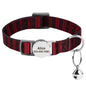 Quick Release Nylon Cat Collar Personalized Puppy Pet Kitten Safety Breakaway Necklace Customizable Adjustable For Cats Puppy