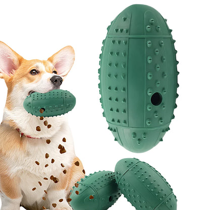 Christmas Puzzle Feeder Ball - Platinum Silicone Treat Dispenser with Bite-Proof Ridge & Natural Mint, Dishwasher Safe Dog Toy 