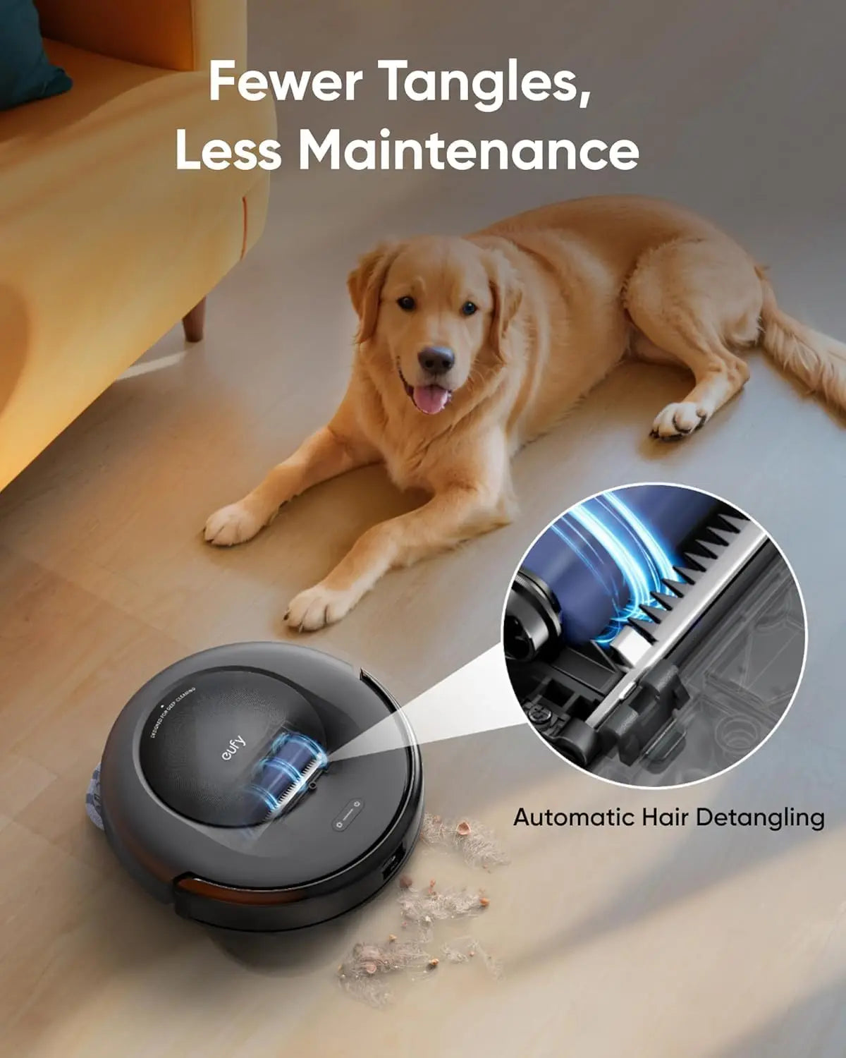 Refurbished eufy Omni C20 Robot Vacuum and Mop Combo, All-in-One Station（3-Month Warranty)
