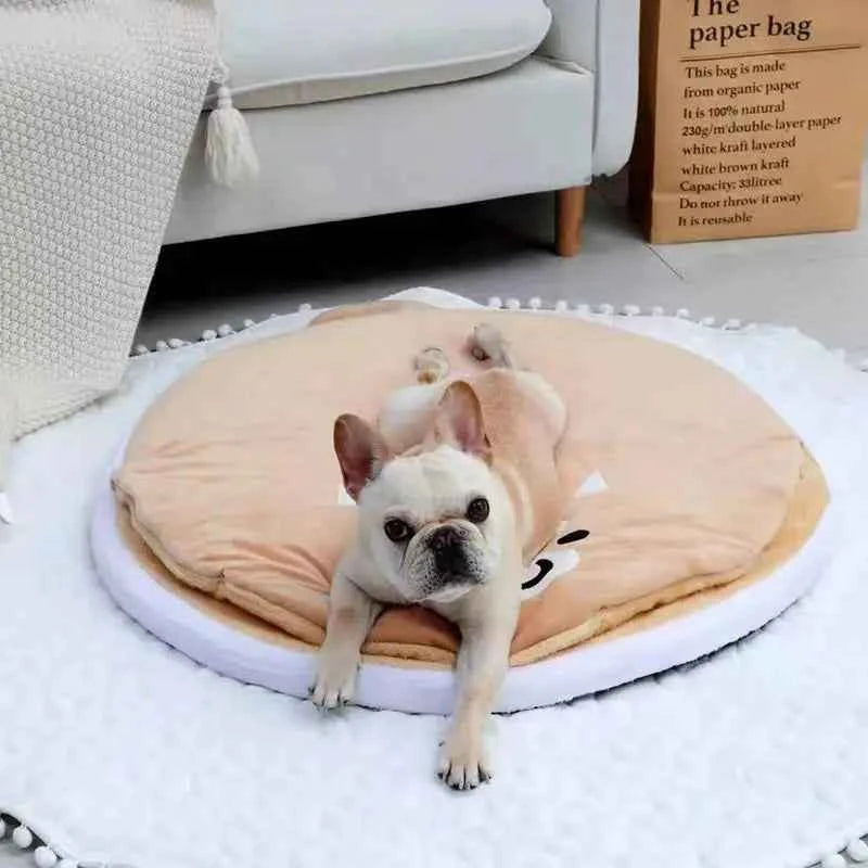 Lovely Warm Dog Bed Pet Basket Cat House Sofa for Medium Large Dog Sofa Bed Cushion Dog Bed House Pet Supplies Accessories