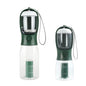 3 in 1 Dog Water Bottle with Poop Bag Dispenser Portable Pet Feeder for Cat Dog Bowl Outdoor Puppy Drinking Bowl Food Container