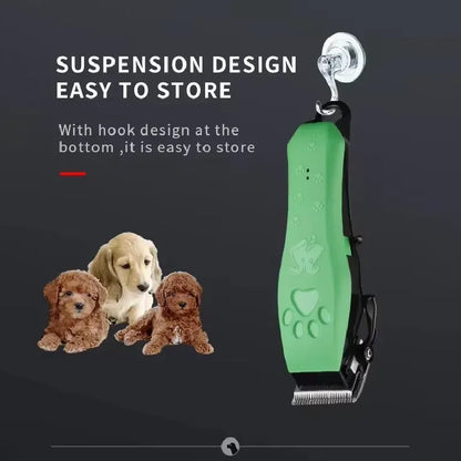 Pet Grooming Hair Clippers Rechargeable Cat Hair Trimmer for Dogs Adjustable Professional Electric Rechargeable Cat Shaver