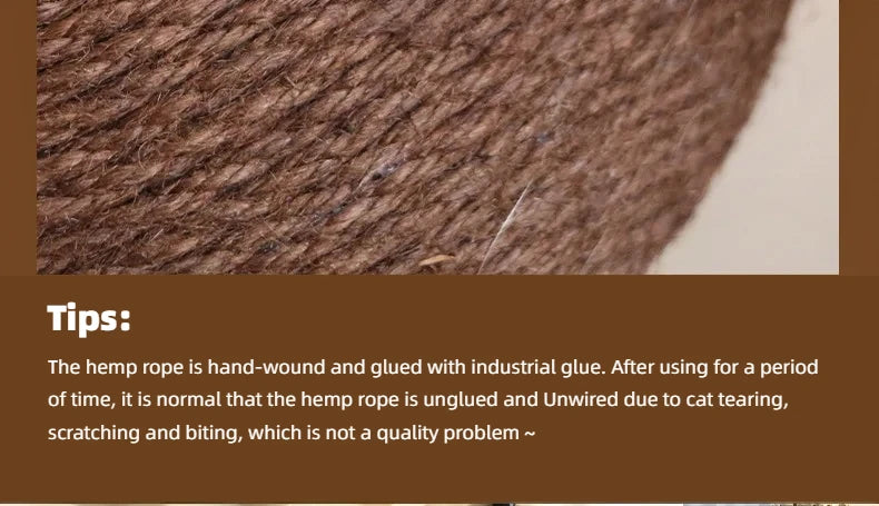 Mushroom Sisal Cat Scratching Post & Board, Vertical Claw Grinding Pad, Durable Non-Shed Cat Scratching Supplies