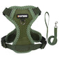Escape Proof Cat Harness with Leash, Reflective Adjustable Mesh Vest for Cats and Kittens, Safe Outdoor Walking Training Harness