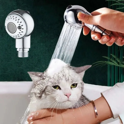 Adjustable Pet Shower Spray for Cats Dogs Water Saving Handheld Bath Tool Washing Sprinkler Pet Paws Wash Household Cleaning