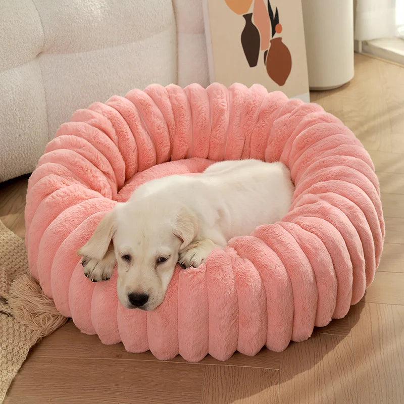40cm Autumn and Winter Plush Pet Litter Gork Heavy Cat Dog Litter Pet Mat Pet Supplies Dog Bed