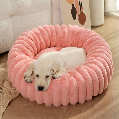 40cm Autumn and Winter Plush Pet Litter Gork Heavy Cat Dog Litter Pet Mat Pet Supplies Dog Bed