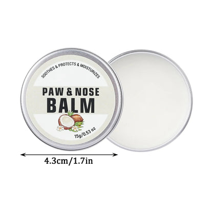 Dog Nose and Paw Balm Pet Feet Moisturizer Anti-dry Cream for Cats Dogs All-natural Additive-free Tasteless Pet Accessories