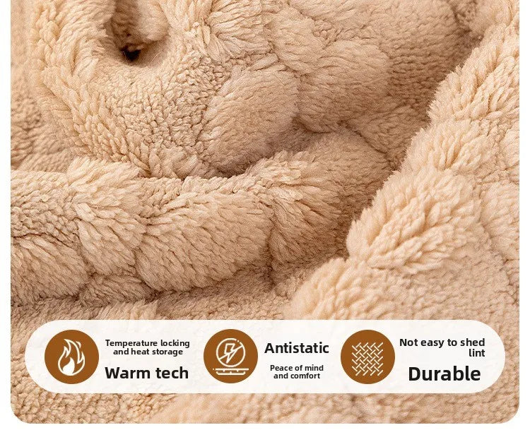 Thicken Plush Sofa Covers Winter Warm Universal Couch Mat Retro Style Anti-slip Sofa Seat Pad Decor for Living Room 방석쿠션