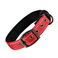Reflective Striped Dog Collar, Escape-Proof Nylon, Quick-Release Buckle, Soft Padded, for Small Cat, Medium and Large Dogs