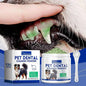 Dog Teeth Cleaning Powder  Prevents Tartar Eliminates Oral Odors Plaque Remover Dental Cleaning Powder