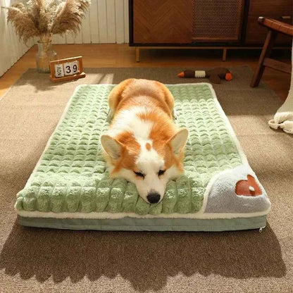 Pet Dog Bed Mat Protect Cervical Spine Detachable Dog House Indoor for Small Medium Large Dogs Bed Comfort Soft Pet Supplies