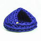 Cute Cat Bed Nest Small Dog Kennel Winter Thick House Weaving Pet Puppy Sleeping Bag Super Soft Cat Sleeping Bed Pet Cushion