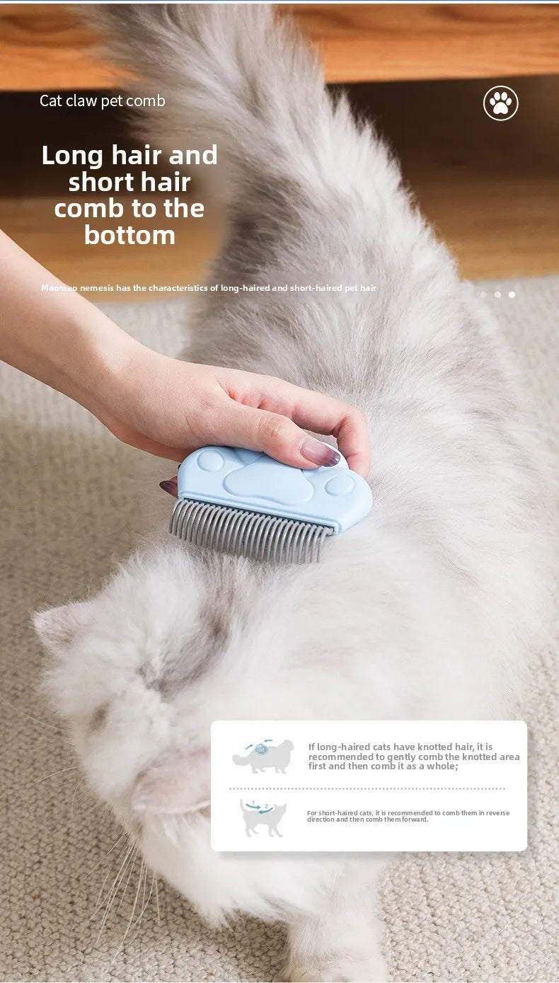 Pet Hair Remove Comb Cat Slicker Brush Pets Hair Removal Comb for Cats Grooming Brushes Dog Combs Cat supplies Accessories