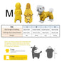 Waterproof Dog Raincoat High-Visibility Yellow Adjustable Jacket Lightweight Protection For Pets Rainy Snowy Day Walks & Outdoor