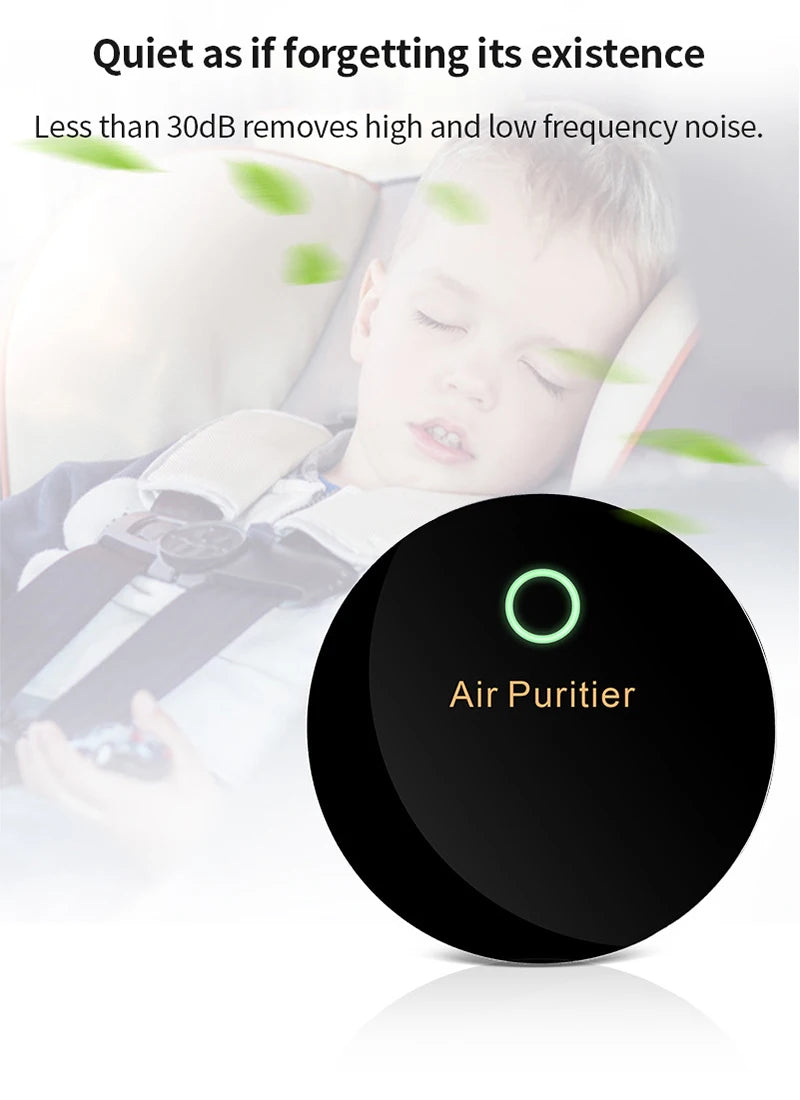 Air Purifier Negative Ion Filtration System Pet Carpet Bathroom Smoke Odor Deodorant Pet Odor Eliminator  Electronic Deodorizer
