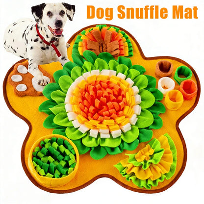Dog Snuffle Mat, Interactive Slow Feeder, Foraging Game, Anxiety Relief Toy for Dogs, Indoor Outdoor Dog Enrichment