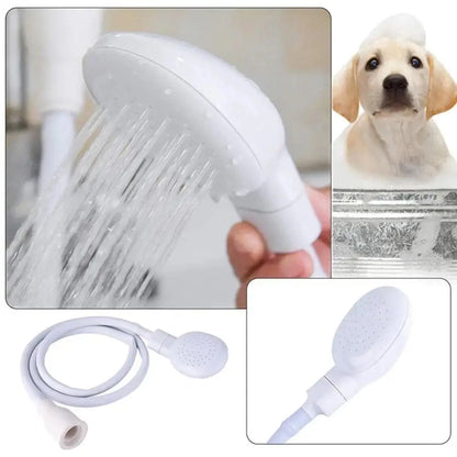 Pet Faucet Sprayer Portable Sink Spray Hose Handheld Shower Head Spray Hose Sink Hose Nozzle for Bathing Baby Pets Washing Hair