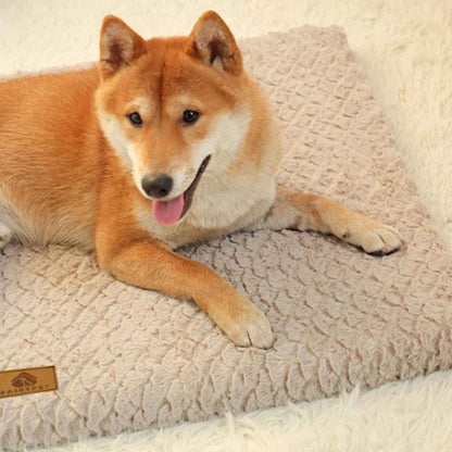Removable Pet Bed for Medium Dog Non-slip Cat Sleeping Mat Winter Warm Small Dog Cushion Full Cat Bed Cushion Accessories