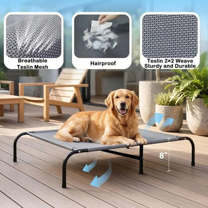 Pet Ice Silk Cooling Mat, Breathable and Non-Slip, Summer Heat Relief, Waterproof, Suitable For Dogs Cats, Universal Size For C