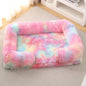 Luxury Winter Warm Large Dog Sofa Bed Dog Kneel Cat Mats House Cushion Pet Sleeping Sofa Beds Mat for Medium and Small Dogs