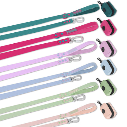 Dog Poop Bag Holder Leash Generation Medium Adjustable Two Piece Dog Lleash Walking Bags Lead Lea