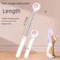 Gravity Cat Wand Interactive Feline Toy Self Play Feather Bell  Catnip Kitten Entertainment Pet Accessory Playtime Wand Fun Toy