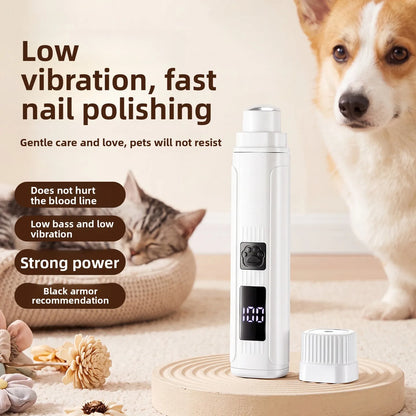 Pet Nail Grinder Electric Manicure Clipper Nail Clipper Cat and Dog Grooming Cleaning Nail Clippers Pet Nail Clippers