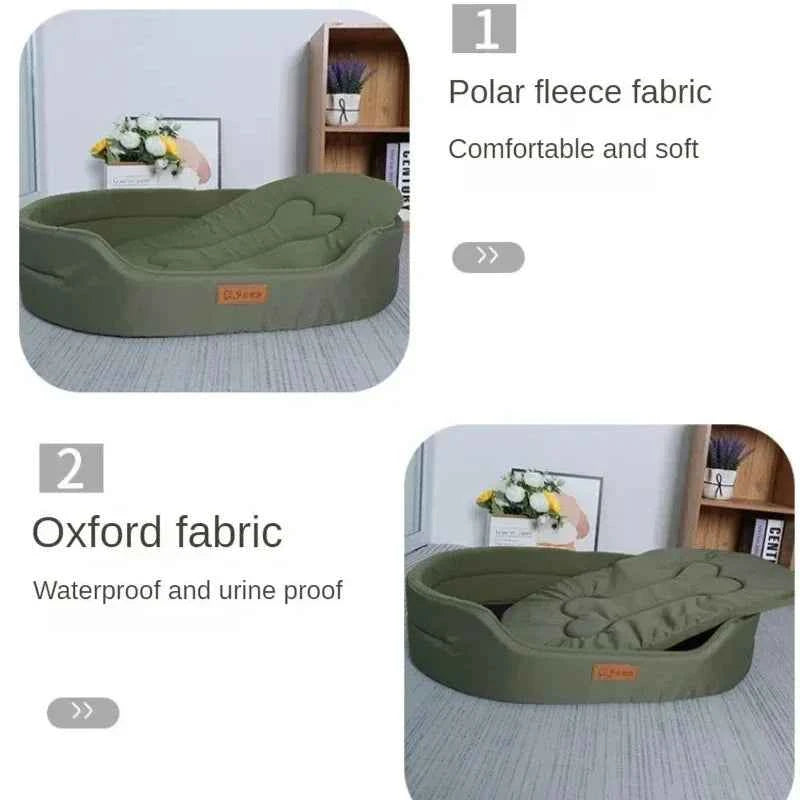 Waterproof and Anti-Mite Sofa Bed for Small Medium Large Dogs and Cats, Chew Resistant Mat, Wear-Resistant Pet Sleeping Beds