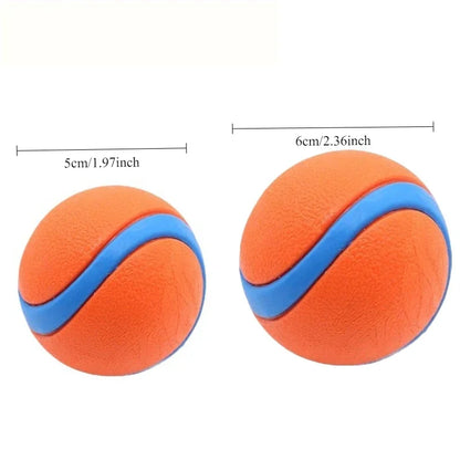 Dog Toy Ball Dog Fetch Ball Toy Tough Pet Ball Puppy Chew Toy Solid Elastic Jumping Ball Pet Accessories For Large Medium Small