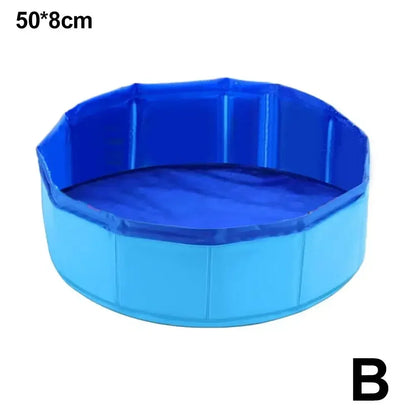Foldable Cat Pool Toy Play Water Bath Tub for Dogs and Cats Summer Cool Pet Cleaning Basin with Turtle Starfish Octopus Design