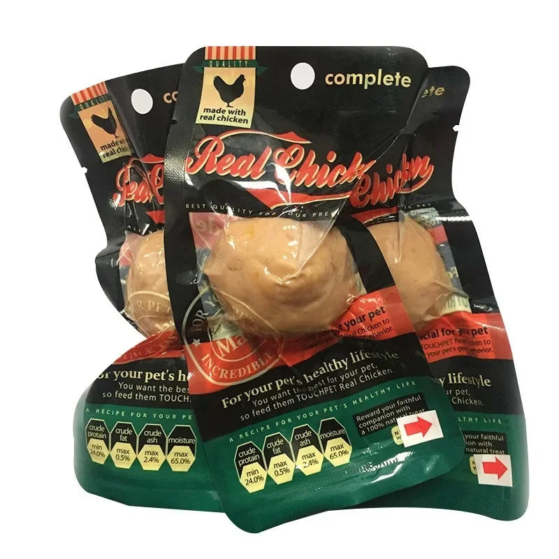 Pet Food Dog Cat Snacks Strong Muscles Snacks for Meat and Eggs Cat Fat Hair Gills Dog Cat Reward Snacks Dog Birthday Snacks