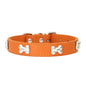 New Bone Leather Durable Pet Dog Collars Puppy Pug Collars for Small Large Dog Puppy Neck Collar GXQ13