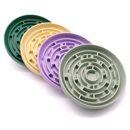 Pet Maze Slow Feeder Bowl for Dogs/Cats - Anti-Choke Puzzle Food Bowl with Interactive Design, Slow Eating Pet Supplies