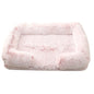 Half Surround Dog Bed Soft Square Pet Cat Sofa Full Filling Medium Pet Dog Kennel Plush Cat Cushion House