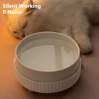 Pet Water Dispenser Heated Pet Water Bowl Thermal Pet USB Dog Dispenser Bowl Heated Rechargeable Cat Food Drinking Supplies