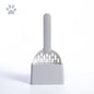 Cat Litter Scoop Set with Base Long Handle Clashing Cat Poop Tool High-Grade ABS Plastic Durable Kitten Toilet Cleaning Tool Pet