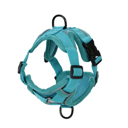 Cats Harness Leash For Small Dogs Cat Outdoor Reflective Adjustable Puppy Kitten Traction Device Tactical Training Pet Supplies