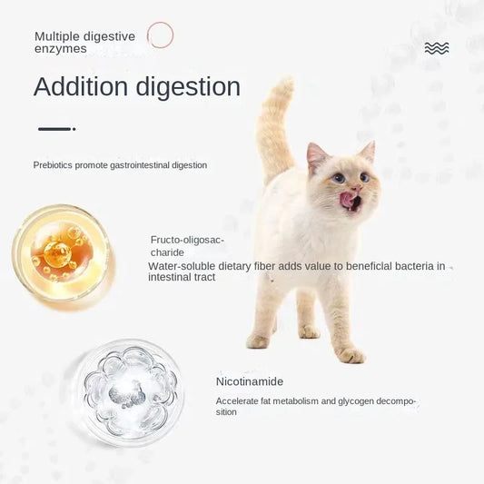 Cat Hairball Relief & Anti-Vomiting Supplement – 220-Piece Fur Conditioning Tablets for Coat Health - Pet Suppie