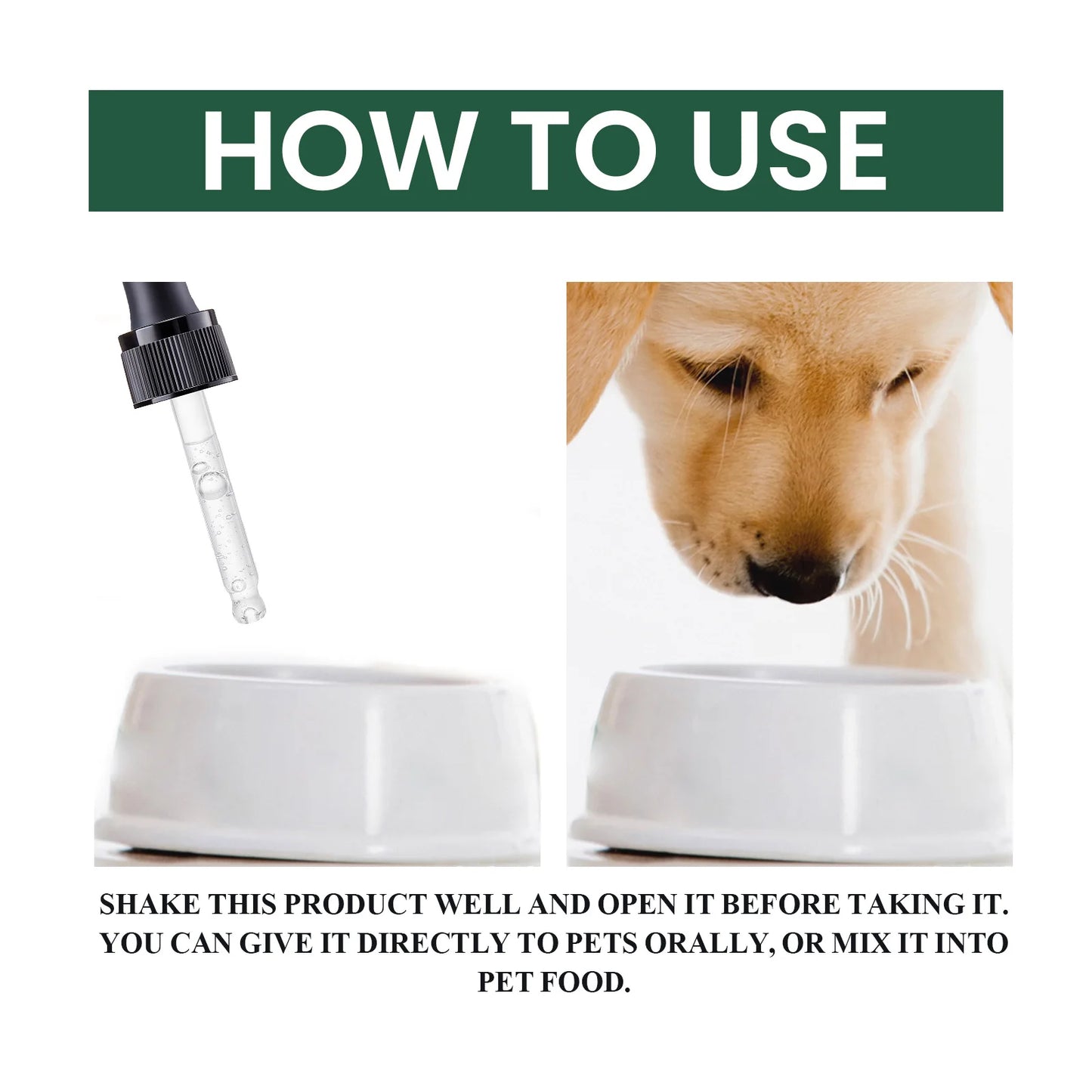 Probiotic Drops to Boost Pet Immunity, Relieve Discomfort in Cats and Dogs, Oral Care for Pets, Bad Breath Solution
